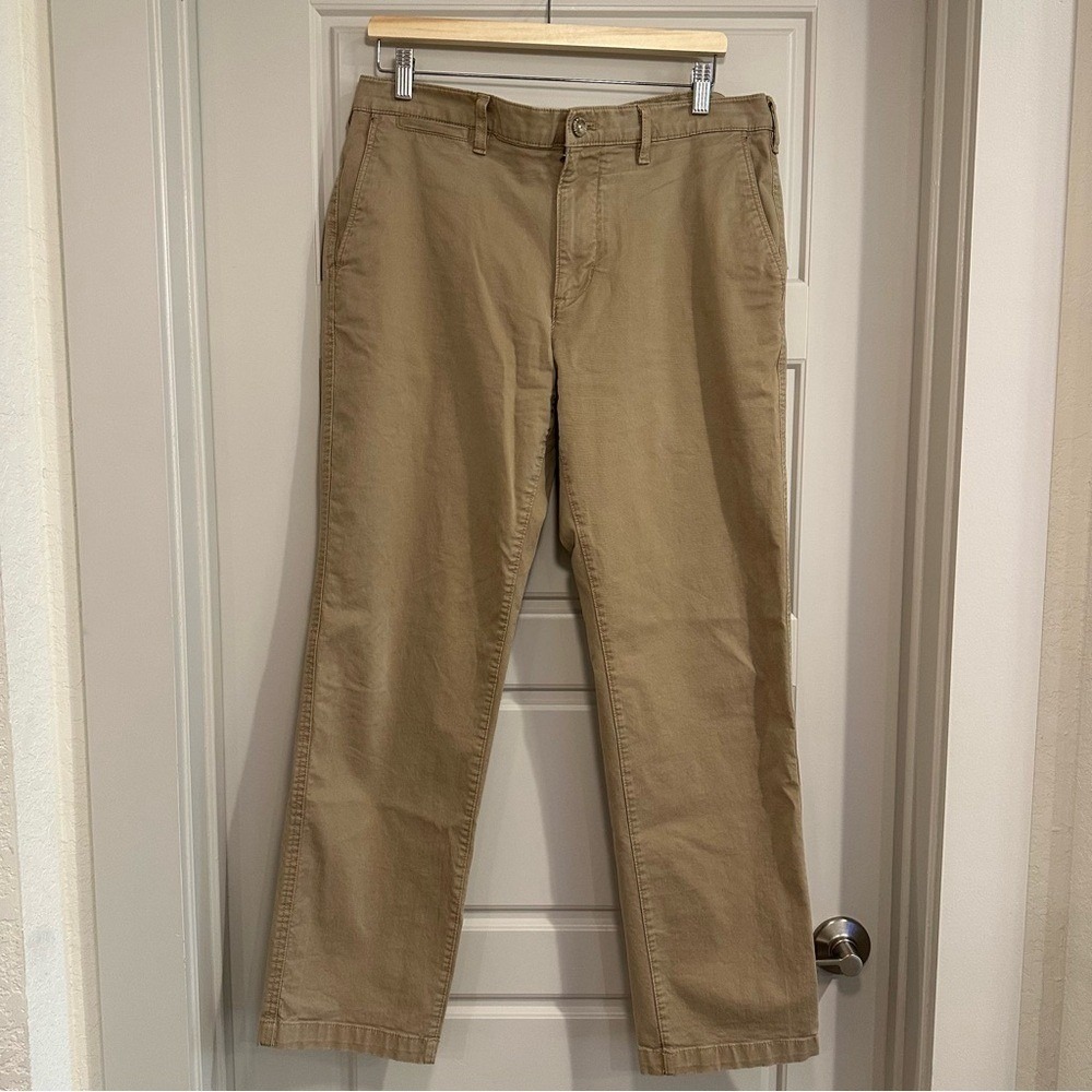 Eddie Bauer Legend‎ Wash Flex Slim Fit Khaki Pants Size 36
